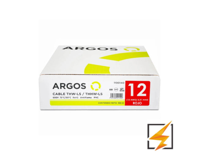 CABLETHHW CALIBRE 12 ARGOS