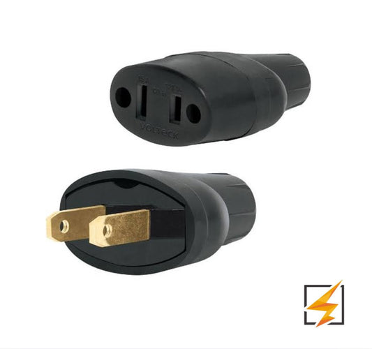 CLAVIJA Y CONTACTO NEGRO COLGANTE 125V-15A SUPPLIER