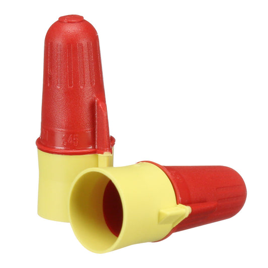 CONECTOR DE RESORTE ROJO AMARILLO 3M (PAQUETE CON 100 PZ)