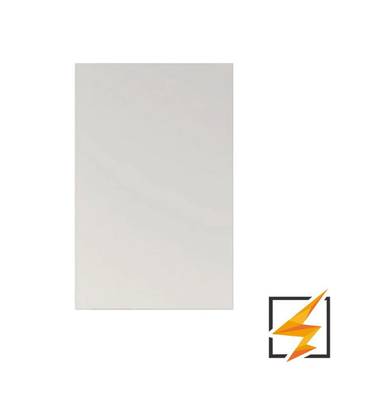 PLACA LUXURY CON 1 APAGADOR 3 VÍAS BLANCO APL-701