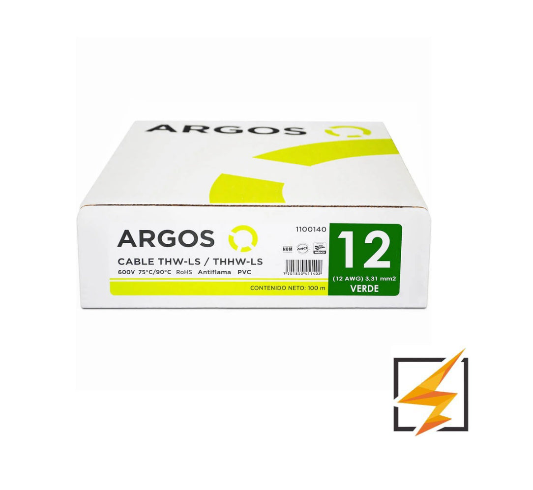CABLETHHW CALIBRE 12 ARGOS