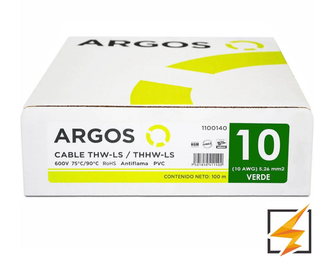 CABLE THW-LS CALIBRE 10 MARCA ARGOS