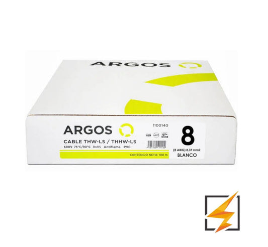 CABLE THW-LS CALIBRE 8 MARCA ARGOS