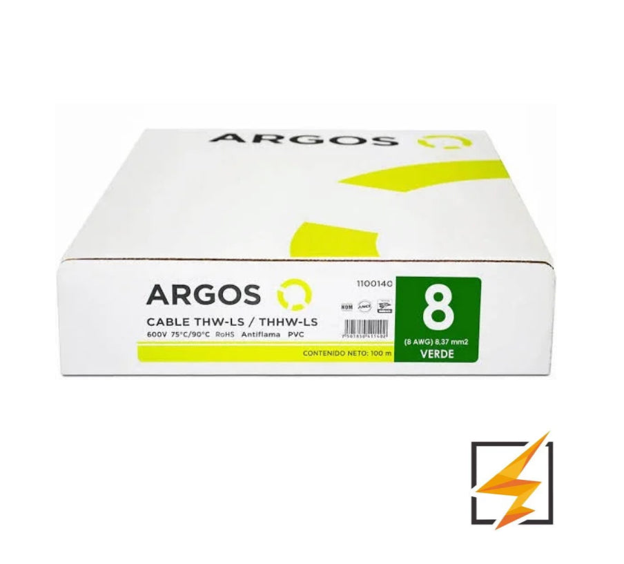 CABLE THW-LS CALIBRE 8 MARCA ARGOS