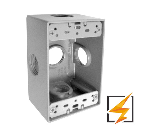 CONDULET TIPO FS DE 19MM (3/4) 3 ORIFICIOS