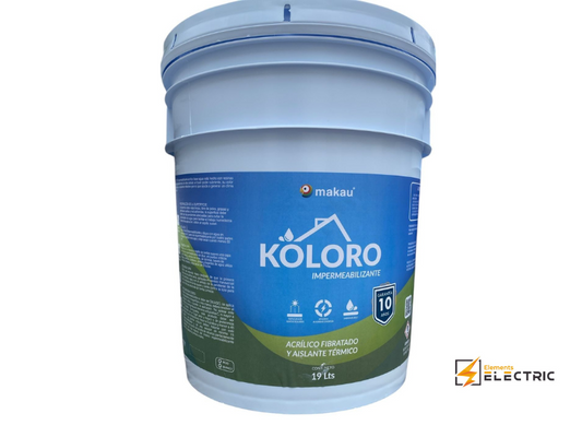 IMPERME ABILIZANTE FIBRATADO 19 LTS MAKAU