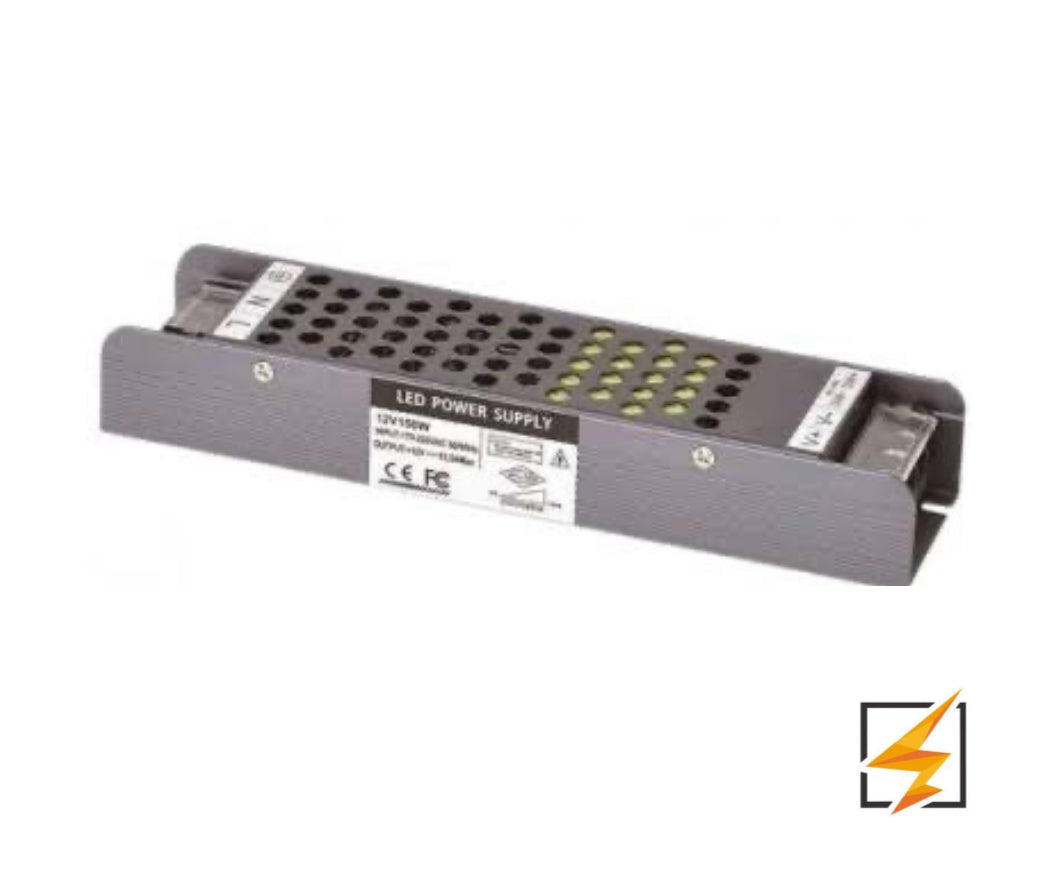 FUENTE DE PODER ALUM 150W 90-260VCA A CD12V 12.5A INTERIOR IP20 WINLED WEL-012