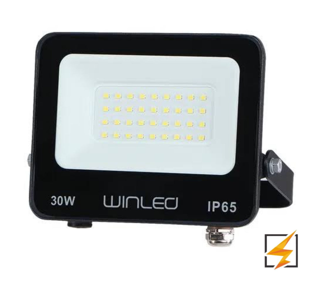 REFLECTOR SLIM LED SMD 10W 90-260VCA BLANCO FRIO EXTERIOR WINLED
