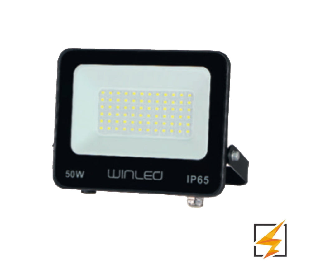 REFLECTOR SLIM LED SMD 10W 90-260VCA BLANCO FRIO EXTERIOR WINLED