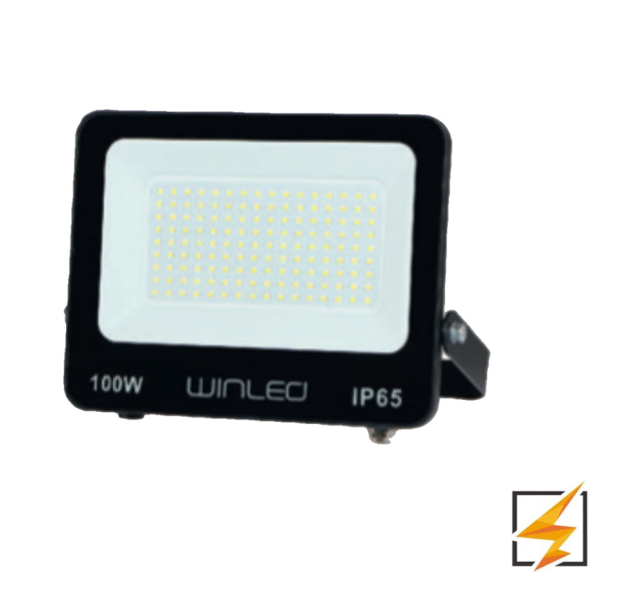 REFLECTOR SLIM LED SMD 10W 90-260VCA BLANCO FRIO EXTERIOR WINLED