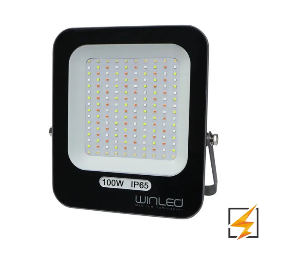 REFLECTOR LED SMD RGB 10W 90-260VCA EXTERIOR IP65 CON CONTROL REMOTO WINLED
