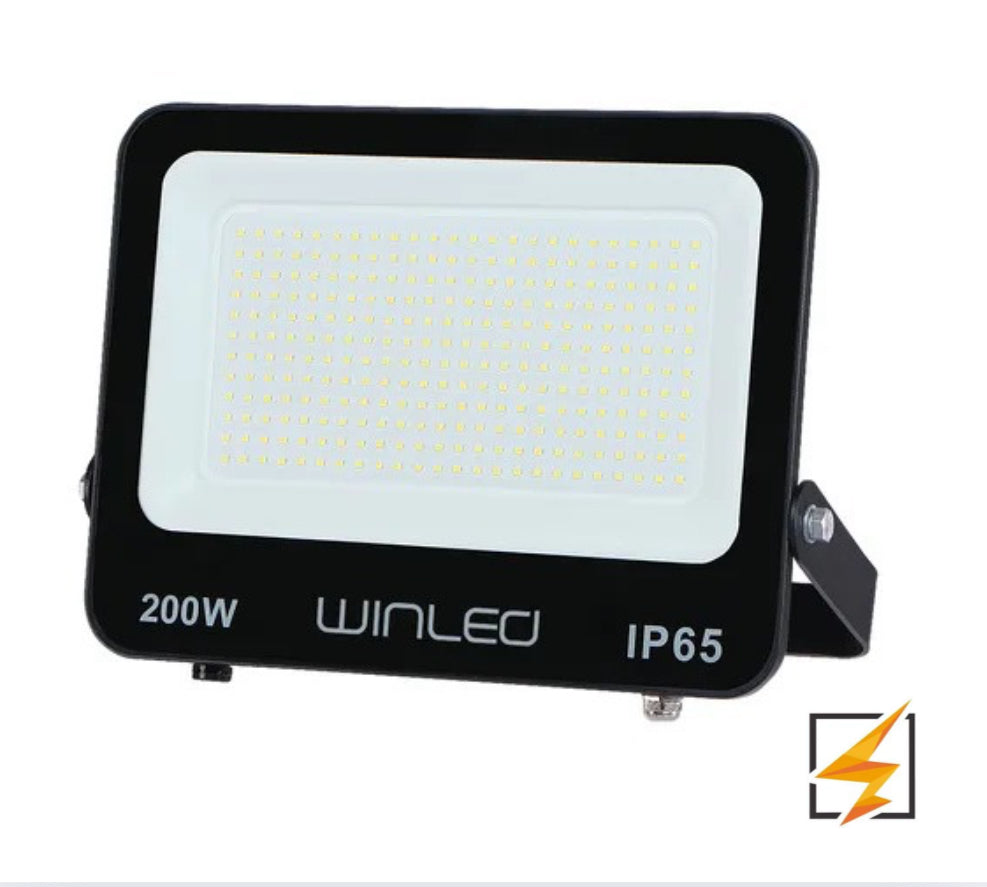 REFLECTOR SLIM LED SMD 10W 90-260VCA BLANCO FRIO EXTERIOR WINLED