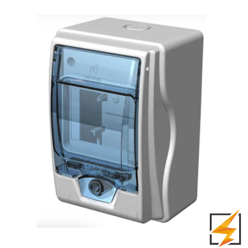 CENTRO DE CARGA RIEL DIN 4 MODULOS IP65 SP 6504