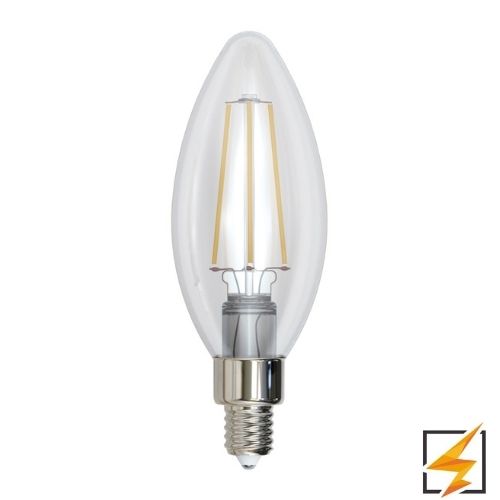 Lampara Led Vela E12 3.5W Blanco Calido