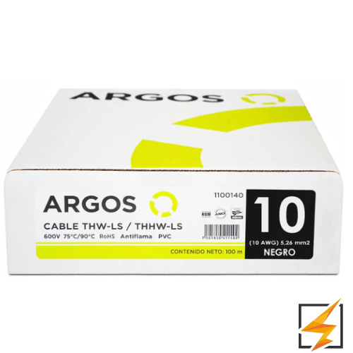 CABLE THW-LS CALIBRE 10 MARCA ARGOS
