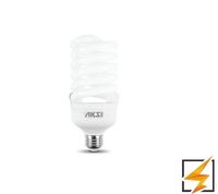 Foco espiral ahorrador Blanco 23W AKSI
