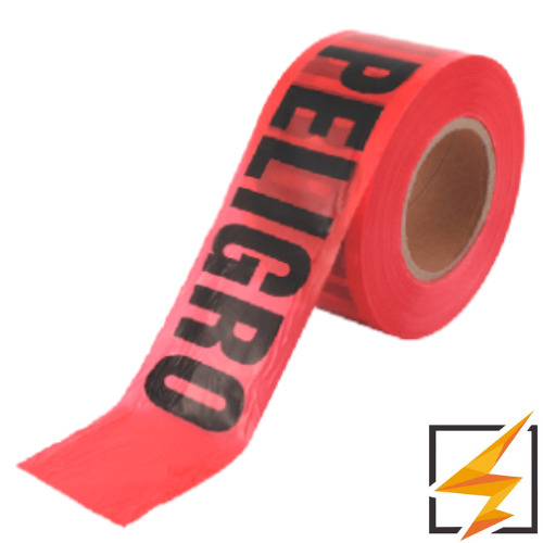 CINTA PELIGRO 3 x 300 MTS AKSI