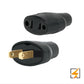 CLAVIJA Y CONTACTO NEGRO COLGANTE 125V-15A SUPPLIER