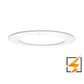 PÁNEL LED REDONDO SLIM BLANCO CÁLIDO 12W ADO-008