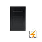 PLACA NEGRA APAGADOR DE 3 INTERRUPTORES 3 VÍAS APL-303