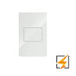 PLACA TAPA CIEGA PC BLANCO CORTE RECTO APL-212