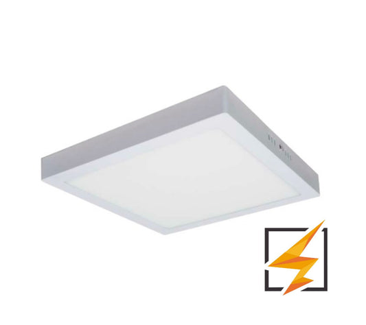 PÁNEL LED CUADRADO SOBREPONER BLANCO FRÍO ADO-017