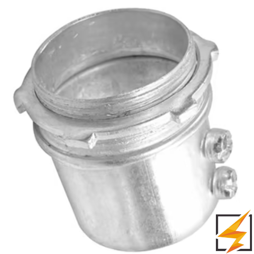 Conector galvanizado para tubo conduit pared delgada