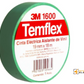 Cinta aislante eléctrica TEMFLEX 3M 1600 Negra 19x18MM