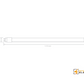 Tubo Led 18W T8 100-277V 65K Cristal Opalino Marca TECNOLITE
