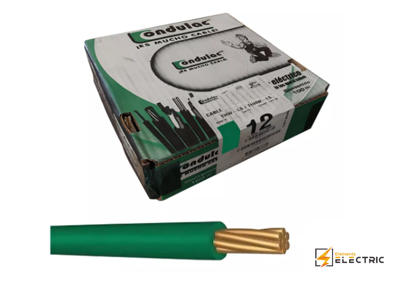 Cable THW-LS Calibre 12 Condulac