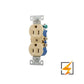 CONTACTO DUPLEX 2P 3H ATERRIZADO NEMA 5-15R 15A 125V MARFIL M5250M