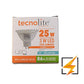 LAMPARA LED MR16 3W 6500k TECNOLITE f/3W/65 MR16-SMDLED