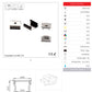 KIT PARA MONTAJE PERFIL DE ALUMINIO WINLED WAC-020