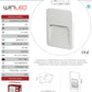 LUMINARIA DE CORTESIA COLOR BLANCO 3W 90-260VCA EXTERIOR IP65 BLANCO FRÍO 6500K WINLED WDE-401
