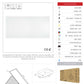 PANEL LED RECTANGULAR EMPOTRABLE BLANCO FRÍO WINLED WDO-004