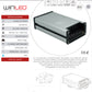 FUENTE DE PODER 350W CD 12V A 29.16A WINLED WEL-008