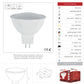 LAMPARA LED SPOT MR16 BLANCO FRIO 3W WINLED WLA-012