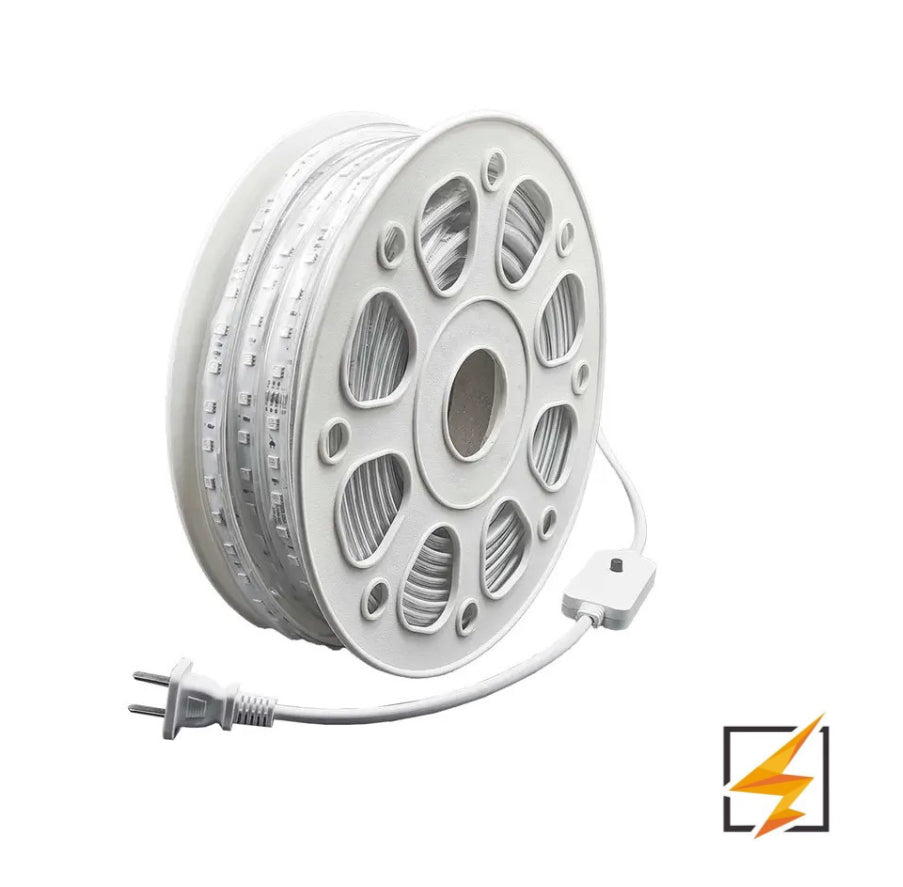 MANGUERA LED SMD 100W 25M 127VCA EXTERIOR IP65 RGB MULTICOLOR WMA-001