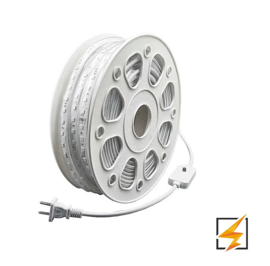 MANGUERA LED SMD 100W 25M 127VCA EXTERIOR IP65 RGB MULTICOLOR WMA-001