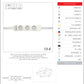 MODULO 3 LEDS SMD2835 110-140VCA 1.6W BLANCO CALIDO WINLED WMO-021