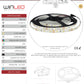 TIRA 300 LED 2835 5M 24W EXTERIOR BLANCO CALIDO WTI-007 WINLED
