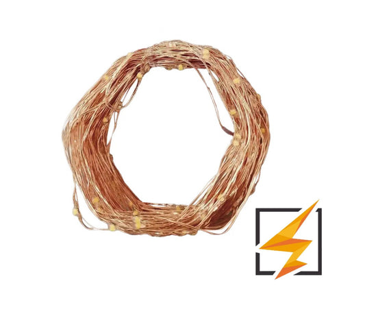 TIRA LED ARROZ 10M 2W EXTERIOR BLANCO CALIDO WTI-016 WINLED