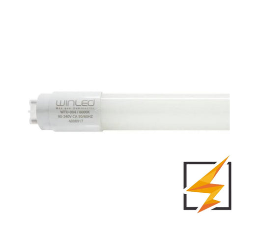 TUBO LED VIDRIO 1.2MTS 18W OPALINO WINLED WTU-004