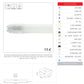 TUBO LED VIDRIO 1.2MTS 18W OPALINO WINLED WTU-004