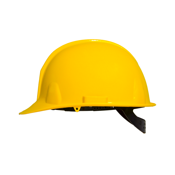 Casco Termoplástico de Seguridad Infra Amarillo 1CPMUNDIAL-3