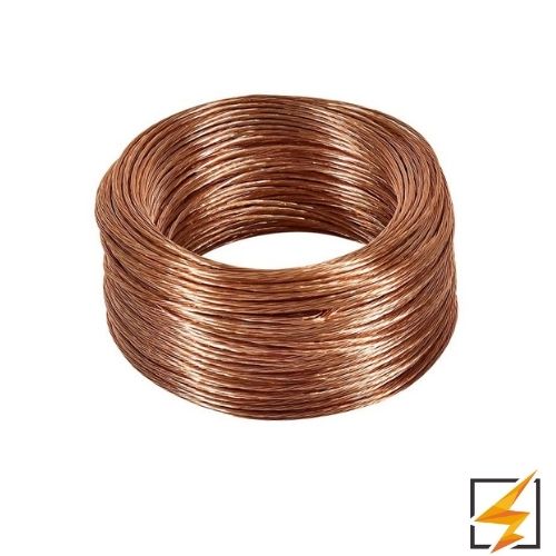 Cable de cobre desnudo Cal. 14 AWG 100 Mts (1.88Kg) ARGOS