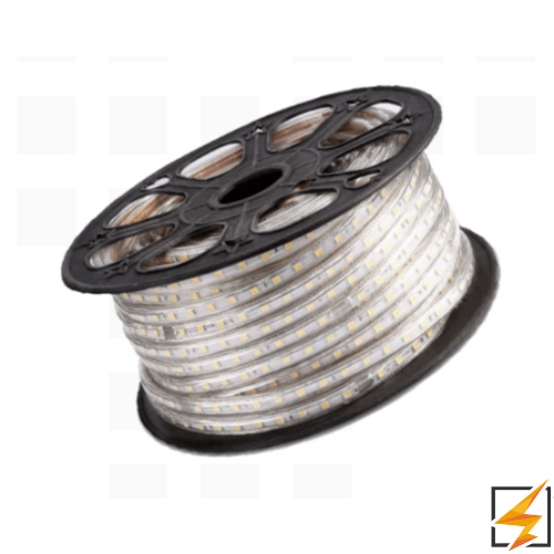 MANGUERA LED COB 300W 3000K 127V ROLLO 25MTS IP 65