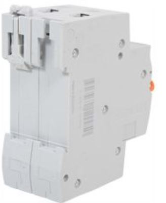 Interruptor termomagnético riel din 2 Polos 32Amp.
